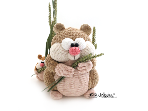 kleiner und großer Hamster kleiner und großer Hamster