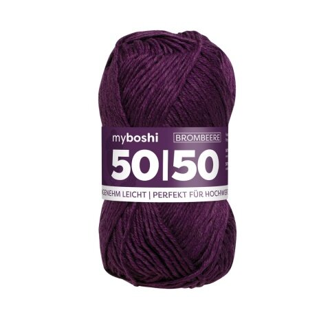 myboshi 5050 Merino-Mix exklusiv Brombeere myboshi 5050 Merino-Mix exklusiv Brombeere
