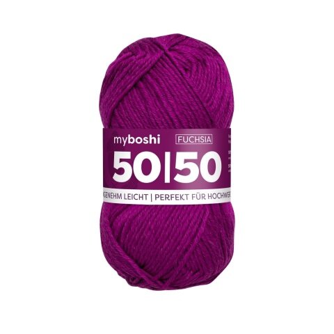 myboshi 5050 Merino-Mix exklusiv Fuchsia myboshi 5050 Merino-Mix exklusiv Fuchsia