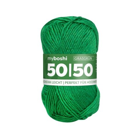 myboshi 5050 Merino-Mix exklusiv - Auslauffarbe Grasgrün myboshi 5050 Merino-Mix exklusiv - Auslauffarbe Grasgrün