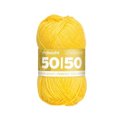 myboshi 5050 Merino-Mix exklusiv - Auslauffarbe Löwenzahn myboshi 5050 Merino-Mix exklusiv - Auslauffarbe Löwenzahn