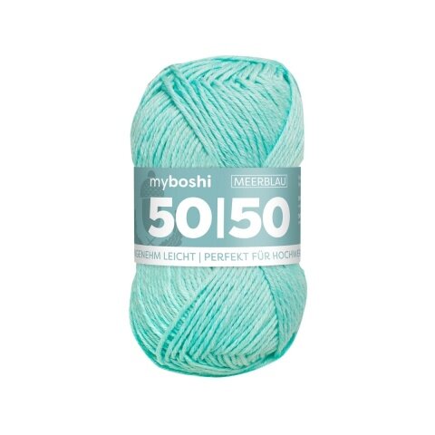 myboshi 5050 Merino-Mix exklusiv - Auslauffarbe Meerblau