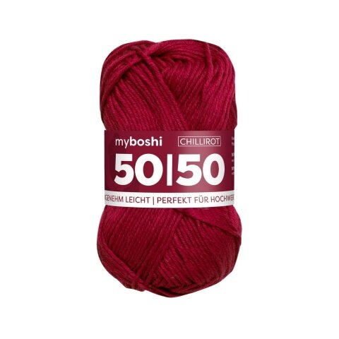 myboshi 5050 Merino-Mix exklusiv Chillirot myboshi 5050 Merino-Mix exklusiv Chillirot