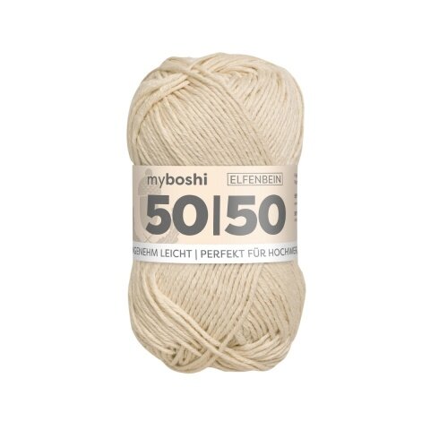 myboshi 5050 Merino-Mix exklusiv Elfenbein