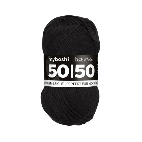 myboshi 5050 Merino-Mix exklusiv Schwarz myboshi 5050 Merino-Mix exklusiv Schwarz