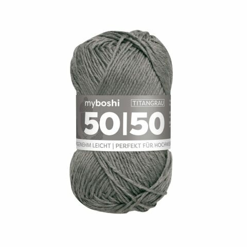 myboshi 5050 Merino-Mix exklusiv Titangrau
