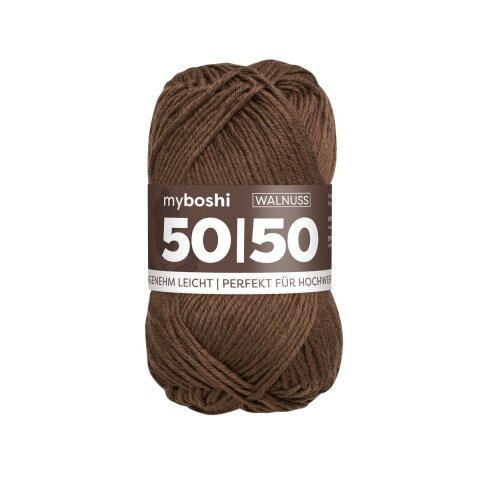 myboshi 5050 Merino-Mix exklusiv Walnuss myboshi 5050 Merino-Mix exklusiv Walnuss