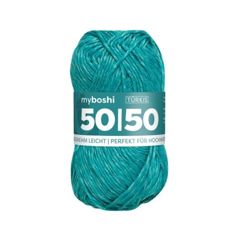 myboshi 5050 Merino-Mix exklusiv Türkis myboshi 5050 Merino-Mix exklusiv Türkis
