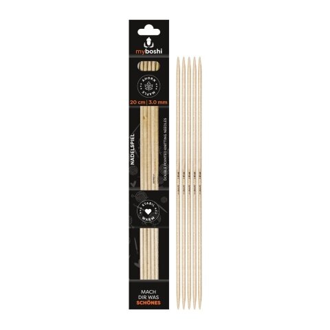 myboshi Nadelspiel 3,0*20 cm myboshi Nadelspiel 3,0*20 cm