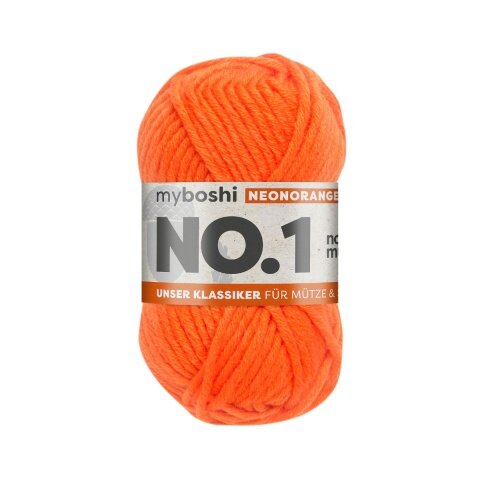 myboshi No.1 Neonorange