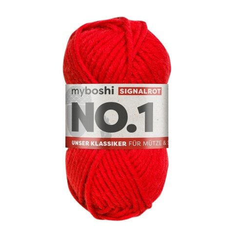 myboshi No.1 Signalrot myboshi No.1 Signalrot