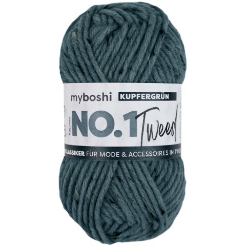myboshi No.1 Tweed Kupfergrün