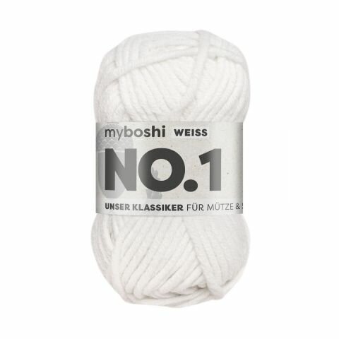 myboshi No.1 Weiß