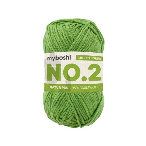 myboshi No.2 Limettengrün