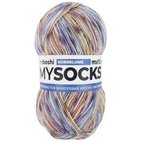 myboshi mysocks Merino Kornblume