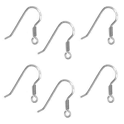 My-Bead 3 Paar Ohrhänger Ohrhaken 18mm 925 Sterling Silber nickelfrei hypoallergen Fischhaken Schmuckherstellung basteln DIY My-Bead 3 Paar Ohrhänger Ohrhaken 18mm 925 Sterling Silber nickelfrei hypoallergen Fischhaken Schmuckherstellung basteln DIY von DIY925