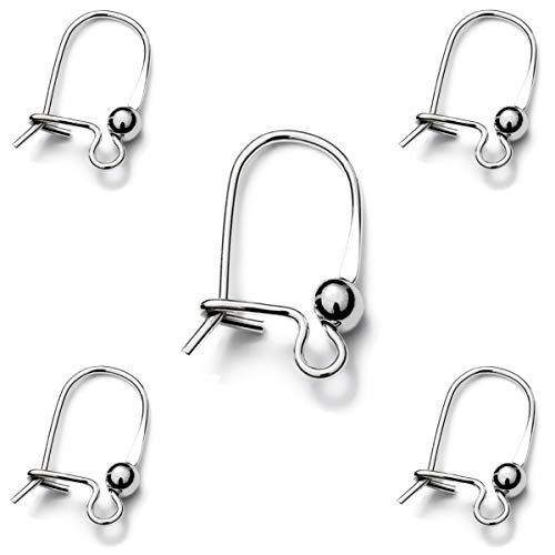 My-Bead 5 Paar Ohrhänger Clip Brisuren 18mm 925 Sterling Silber gestempelt nickelfrei in Juweliers- Qualität My-Bead 5 Paar Ohrhänger Clip Brisuren 18mm 925 Sterling Silber gestempelt nickelfrei in Juweliers- Qualität von DIY925