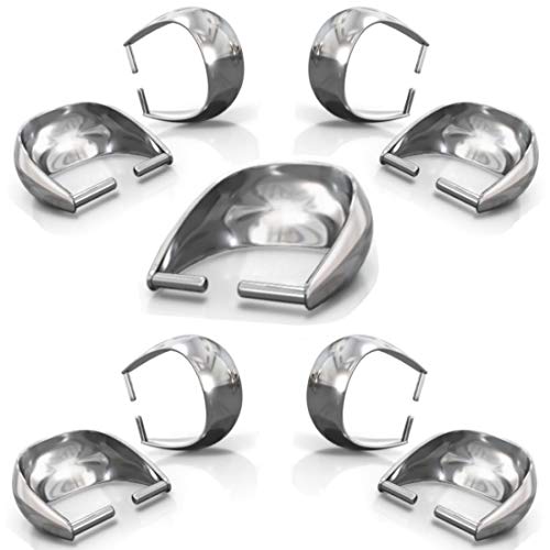 My-Bead 5 Stück Collierschlaufen 9mm 925 Sterling Silber Anhängerschlaufen Verbinder basteln Schmuckherstellung DIY My-Bead 5 Stück Collierschlaufen 9mm 925 Sterling Silber Anhängerschlaufen Verbinder basteln Schmuckherstellung DIY von My-Bead