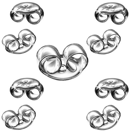 Ohrringverschlüsse 10 Stück Ohrstecker Sterlingsilber 925 Silber Pousetten Ø 5.5mm Butterfly Verschlüsse Ohrringe Stecker basteln Ersatz DIY Ohrringverschlüsse 10 Stück Ohrstecker Sterlingsilber 925 Silber Pousetten Ø 5.5mm Butterfly Verschlüsse Ohrringe Stecker basteln Ersatz DIY von DIY925