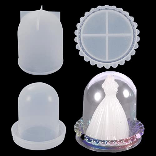 DIYBravo Silikonform Anzeige Kuppel mit Sockel Epoxidharz Formen Harzformen Würfelbecher Gießform Resin Mold für DIY DIYBravo Silikonform Anzeige Kuppel mit Sockel Epoxidharz Formen Harzformen Würfelbecher Gießform Resin Mold für DIY von DIYBravo