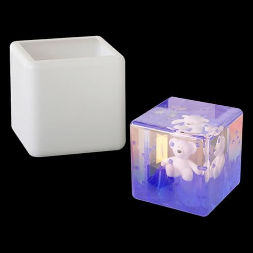 DIYBravo Würfel Silikonformen Epoxidharz Gießform Resin Würfel Silikonformen Cube Quadrat Epoxy Formen Würfeln Ornamente Harz Resin Moulds für Handwerk, Geschenk DIYBravo Würfel Silikonformen Epoxidharz Gießform Resin Würfel Silikonformen Cube Quadrat Epoxy Formen Würfeln Ornamente Harz Resin Moulds für Handwerk, Geschenk von DIYBravo
