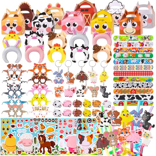DIYDEC 86-teiliges Partytütenfüller-Set mit Tierfarm DIYDEC 86-teiliges Partytütenfüller-Set mit Tierfarm von DIYDEC