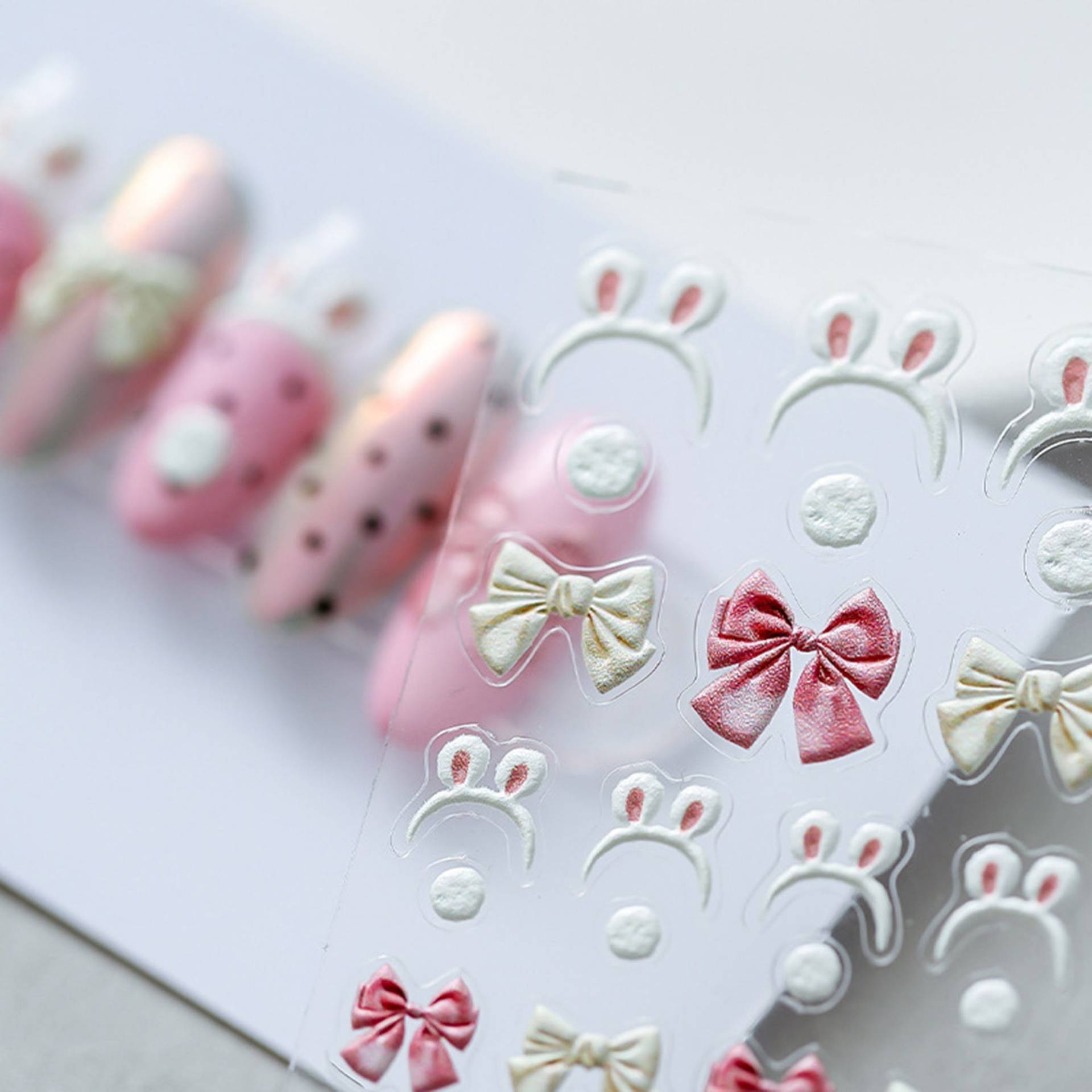 Schleife Nagelsticker, Nagel Aufkleber, Süsse Kawaii Diy Nagelsticker Schleife Nagelsticker, Nagel Aufkleber, Süsse Kawaii Diy Nagelsticker von DIYDesignerArt