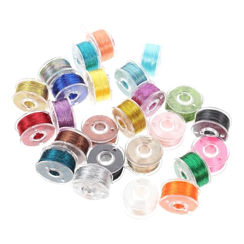1 Satz Stickgarn Embroidery Thread Fäden Nähmaschinenfaden Einfädler Nähgarn Bunter Nähfaden Bastelzubehör Zum Nähen Stickereien Diy-thread Polyester 25st DIYEAH 1 Satz Stickgarn Embroidery Thread Fäden Nähmaschinenfaden Einfädler Nähgarn Bunter Nähfaden Bastelzubehör Zum Nähen Stickereien Diy-thread Polyester 25st DIYEAH von DIYEAH