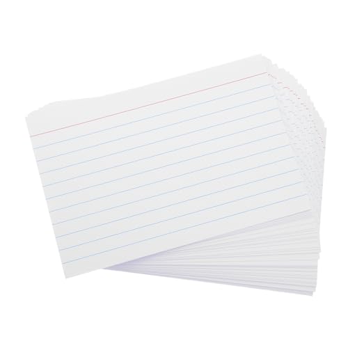 200 Stück Hochwertige Horizontale Notizkarten für Schule Büro und Präsentationen Lernen Notizen und Flashcards von DIYEAH