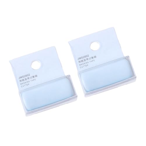 2Stücke Klebeband Schneidegerät DIY Masking Tape Halter Kompakte und Praktische Bandorganisatoren für Büro und Zuhause von DIYEAH