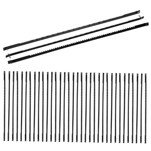 36 Stück Dekupiersägeblätter Karbonstahl Pin End für Maschinen für Präzises und Trimmen 36 Stück Dekupiersägeblätter Karbonstahl Pin End für Maschinen für Präzises und Trimmen von DIYEAH