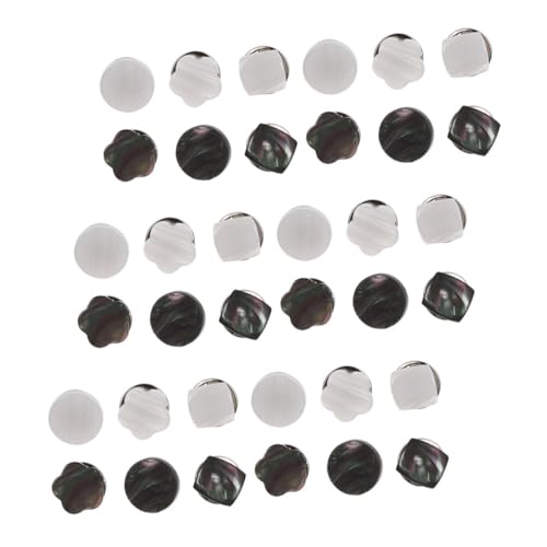 36Stücke Blusenknopf Verschlüsse zur Vermeidung von Garderobenfehlern Vielseitige Sicherheitsnadeln für Kleidung Schmuck und Bastelarbeiten von DIYEAH