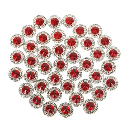 40 Stück Funkelndes Bastelset mit Runden und Flachen Verzierungen für Schmuck Haarschmuck und Nageldesign Hochwertige Kunststeine für Dekorationen 40 Stück Funkelndes Bastelset mit Runden und Flachen Verzierungen für Schmuck Haarschmuck und Nageldesign Hochwertige Kunststeine für Dekorationen von DIYEAH