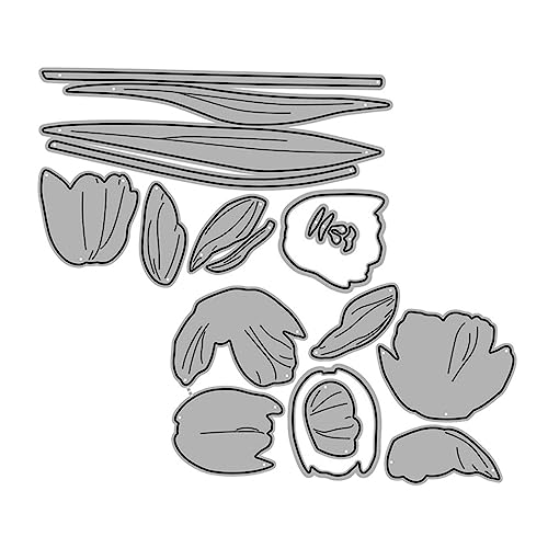 DIYEAH 1 Blatt Prägewerkzeug zur Papierherstellung Prägung Tulpen Stempeln sagt Schneidwerkzeug ausstechplatte cutter messser Sammelalbum basteln Album-Stanzformen Bastelvorlage Eisen DIYEAH 1 Blatt Prägewerkzeug zur Papierherstellung Prägung Tulpen Stempeln sagt Schneidwerkzeug ausstechplatte cutter messser Sammelalbum basteln Album-Stanzformen Bastelvorlage Eisen von DIYEAH
