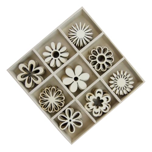 DIYEAH 1 Box Mit 45 Holzverzierungen Pailletten Künstliche Blumen Künstliche Pflanzen Für Draußen Zum Dekorieren Basteln Künstliche Pfingstrosen Künstliche Pflanzen DIYEAH 1 Box Mit 45 Holzverzierungen Pailletten Künstliche Blumen Künstliche Pflanzen Für Draußen Zum Dekorieren Basteln Künstliche Pfingstrosen Künstliche Pflanzen von DIYEAH