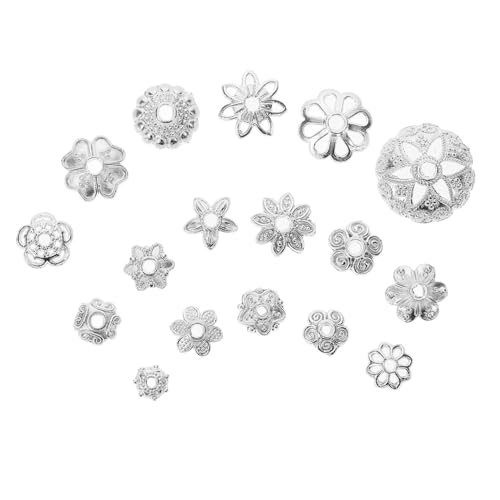 DIYEAH 1 Buddhistischer Perlenblumenhalter Kappen Blumen- schmuckherstellung schmuck machen DIY Schmuck Zubehör Materialien zum Selbermachen von Armbändern Perlenfunde Metall Silver DIYEAH 1 Buddhistischer Perlenblumenhalter Kappen Blumen- schmuckherstellung schmuck machen DIY Schmuck Zubehör Materialien zum Selbermachen von Armbändern Perlenfunde Metall Silver von DIYEAH
