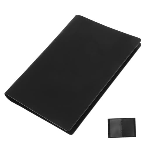 DIYEAH 1 Loseblatt-Notizbuch leeres spiralblock Tasche Notizbuch Abdeckung Spiralblock leer notizbuch für die arbeit Notizblock klein Notizblockhülle kleiner Notizblock Papier Black DIYEAH 1 Loseblatt-Notizbuch leeres spiralblock Tasche Notizbuch Abdeckung Spiralblock leer notizbuch für die arbeit Notizblock klein Notizblockhülle kleiner Notizblock Papier Black von DIYEAH