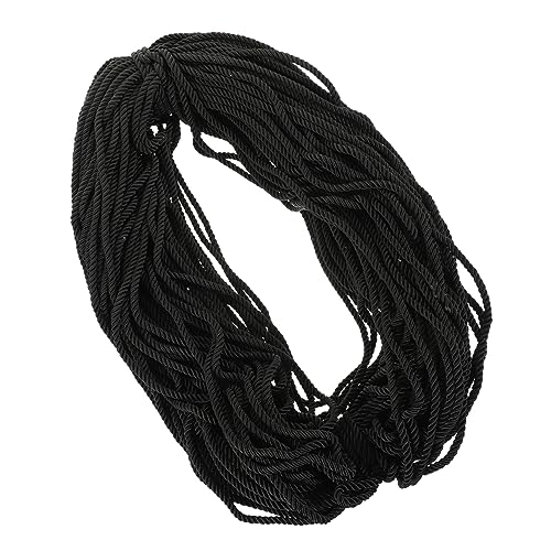 DIYEAH 1 Rolle Abschluss-ehrenseil Ehrenkordel Mit Quaste Graduierungskordel Zierkordel Mit Quaste Grad Kleid Geflochtene Schnüre Für Absolventen Quastenschnur Polyester Black DIYEAH 1 Rolle Abschluss-ehrenseil Ehrenkordel Mit Quaste Graduierungskordel Zierkordel Mit Quaste Grad Kleid Geflochtene Schnüre Für Absolventen Quastenschnur Polyester Black von DIYEAH