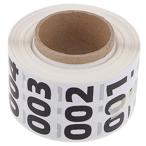 DIYEAH 1 Rolle Aufkleber büroorganisation number stickers fahrzeugschein label sticker kennzeichen labels stickers Klebstoff Zahlen nummeriert Etiketten für Schalttafeln Klebeetikett Weiß DIYEAH 1 Rolle Aufkleber büroorganisation number stickers fahrzeugschein label sticker kennzeichen labels stickers Klebstoff Zahlen nummeriert Etiketten für Schalttafeln Klebeetikett Weiß von DIYEAH