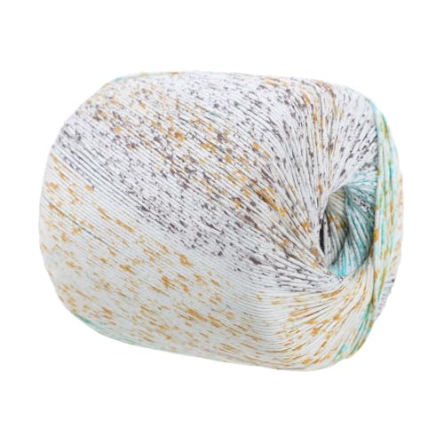 DIYEAH 1 Rolle Baumwollgarn für Diy Projekte Weiches Häkelgarn für Schals Decken und Kissen für Anfänger und Kreative Handarbeiten von DIYEAH
