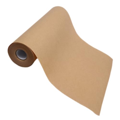 DIYEAH 1 Rolle Braunes Kraftpapier Rolle Vielseitiges und Bastelpapier Holzpulpe für Blumenverpackungen und Kreative Projekte Natürlich und Praktisch von DIYEAH