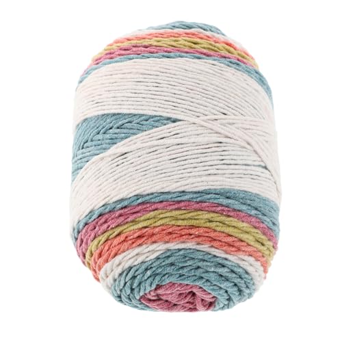 DIYEAH 1 Rolle Bunte Handstrickgarne für Diy Projekte Hochwertiges Langlebiges Garn Regenbogenfarben für Schals Decken und Kissen Hautfreundlich und Anfängerfreundlich DIYEAH 1 Rolle Bunte Handstrickgarne für Diy Projekte Hochwertiges Langlebiges Garn Regenbogenfarben für Schals Decken und Kissen Hautfreundlich und Anfängerfreundlich von DIYEAH