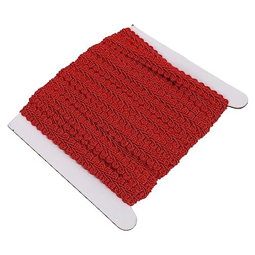 DIYEAH 1 Rolle Bunte Wellenborte Polyester Yards Diy Dekorationsband für Vorhänge Kleidung und Handwerk Strapazierfähig und Vielseitig Einsetzbar für Heim und Gewerbeprojekte DIYEAH 1 Rolle Bunte Wellenborte Polyester Yards Diy Dekorationsband für Vorhänge Kleidung und Handwerk Strapazierfähig und Vielseitig Einsetzbar für Heim und Gewerbeprojekte von DIYEAH