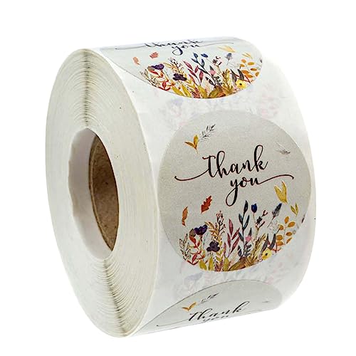DIYEAH 1 Rolle Danke Aufkleber Hochzeitsaufkleber für Gefälligkeiten Stempel Vinyl Tag Etikettenaufkleber aus Papier geldumschläge umschlag o'bag Dekorationsaufkleber Verpackungsaufkleber DIYEAH 1 Rolle Danke Aufkleber Hochzeitsaufkleber für Gefälligkeiten Stempel Vinyl Tag Etikettenaufkleber aus Papier geldumschläge umschlag o'bag Dekorationsaufkleber Verpackungsaufkleber von DIYEAH