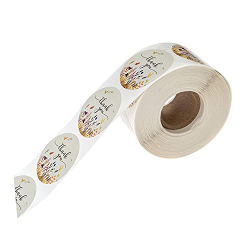 DIYEAH 1 Rolle Dankeschön Siegelpaste Etikettendrucker Weihnachtskartenstempel Transparentes Markierungspapier Etikettenaufkleber Dekorstreifen Klebeband Geschenkpapier Tagesplakat DIYEAH 1 Rolle Dankeschön Siegelpaste Etikettendrucker Weihnachtskartenstempel Transparentes Markierungspapier Etikettenaufkleber Dekorstreifen Klebeband Geschenkpapier Tagesplakat von DIYEAH