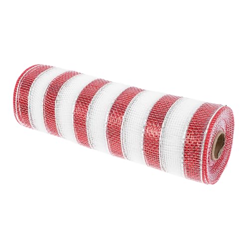 DIYEAH Farbenfrohes Dekoratives Gazeband 26cm Selbstgemacht Geschenkverpackungsband Satinband für Hochzeiten Partys Bastelarbeiten Robustes und Langlebiges Geschenkband von DIYEAH