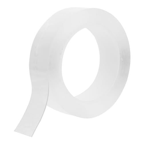 DIYEAH 1 Rolle Doppelseitiges Nano Klebeband Ablösbar Transparent Stark Haftend für Büro Zuhause und Kreative Projekte kein Hinterlassend Vielseitig Einsetzbar von DIYEAH