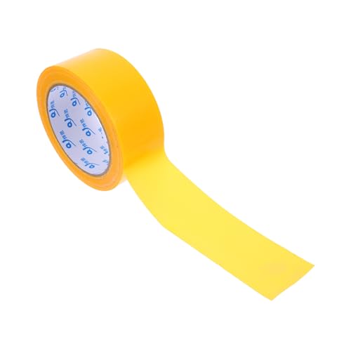 DIYEAH 1 Rolle Einfache Wasserdichte Gewebeband Hochleistungs Klebeband Gelb für Vielseitige Anwendungen DIY Projekte und Reparaturen Robust und Langlebig von DIYEAH
