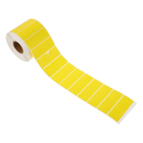 DIYEAH 1 Rolle Farbige Etikettenpapier Selbstklebende Praktische Aufkleber für Pflanzen und Kleidungskennzeichnung Bedruckbar für Büro und Bastelarbeiten von DIYEAH