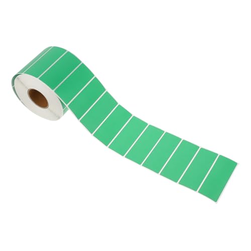 DIYEAH 1 Rolle Farbige Selbstklebende Etiketten Wasserfest und Ölbeständig für Adress Versand und Büroanwendungen pro Praktisch für Barcode Drucker von DIYEAH